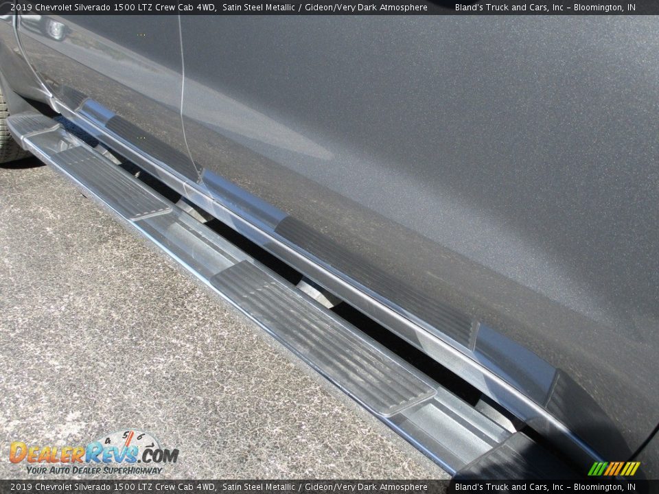 2019 Chevrolet Silverado 1500 LTZ Crew Cab 4WD Satin Steel Metallic / Gideon/Very Dark Atmosphere Photo #34