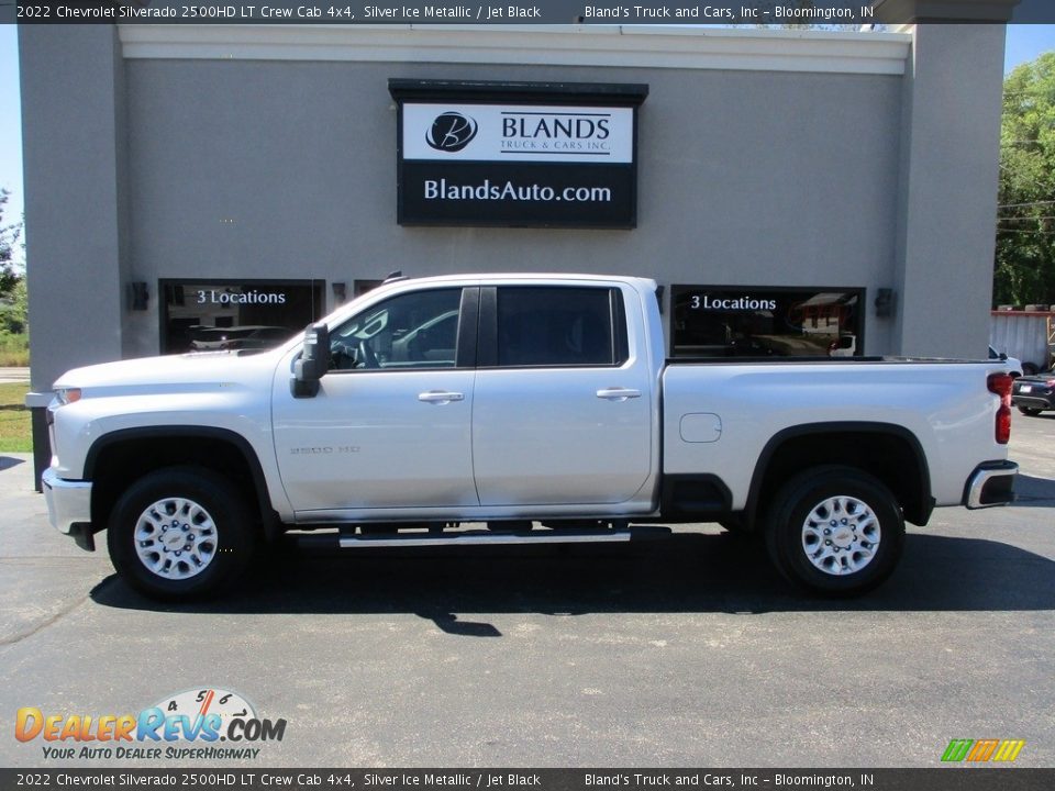 2022 Chevrolet Silverado 2500HD LT Crew Cab 4x4 Silver Ice Metallic / Jet Black Photo #1