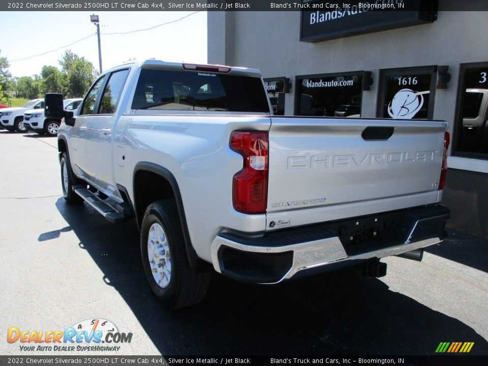 2022 Chevrolet Silverado 2500HD LT Crew Cab 4x4 Silver Ice Metallic / Jet Black Photo #3