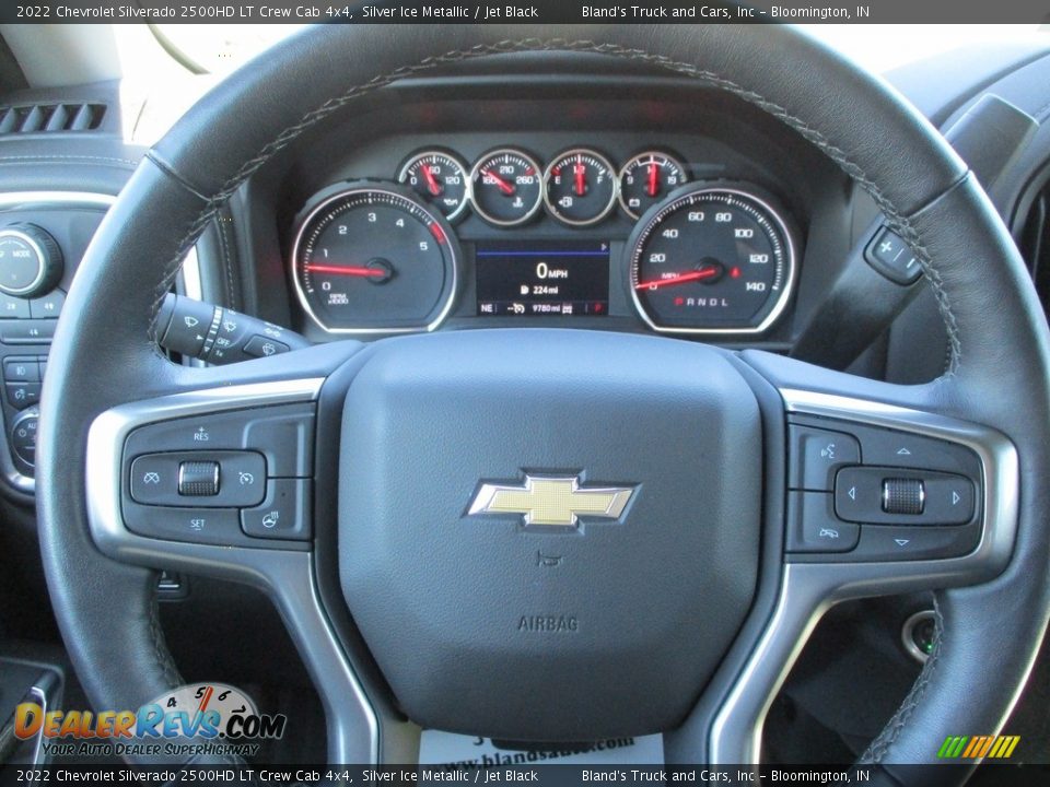 2022 Chevrolet Silverado 2500HD LT Crew Cab 4x4 Steering Wheel Photo #14
