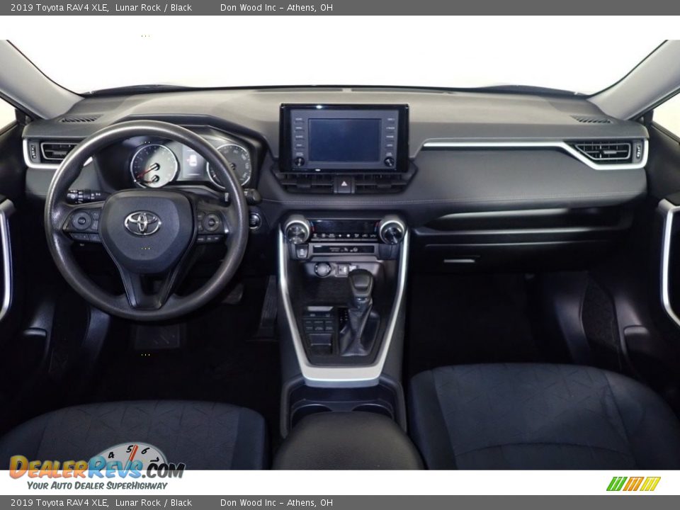 2019 Toyota RAV4 XLE Lunar Rock / Black Photo #20