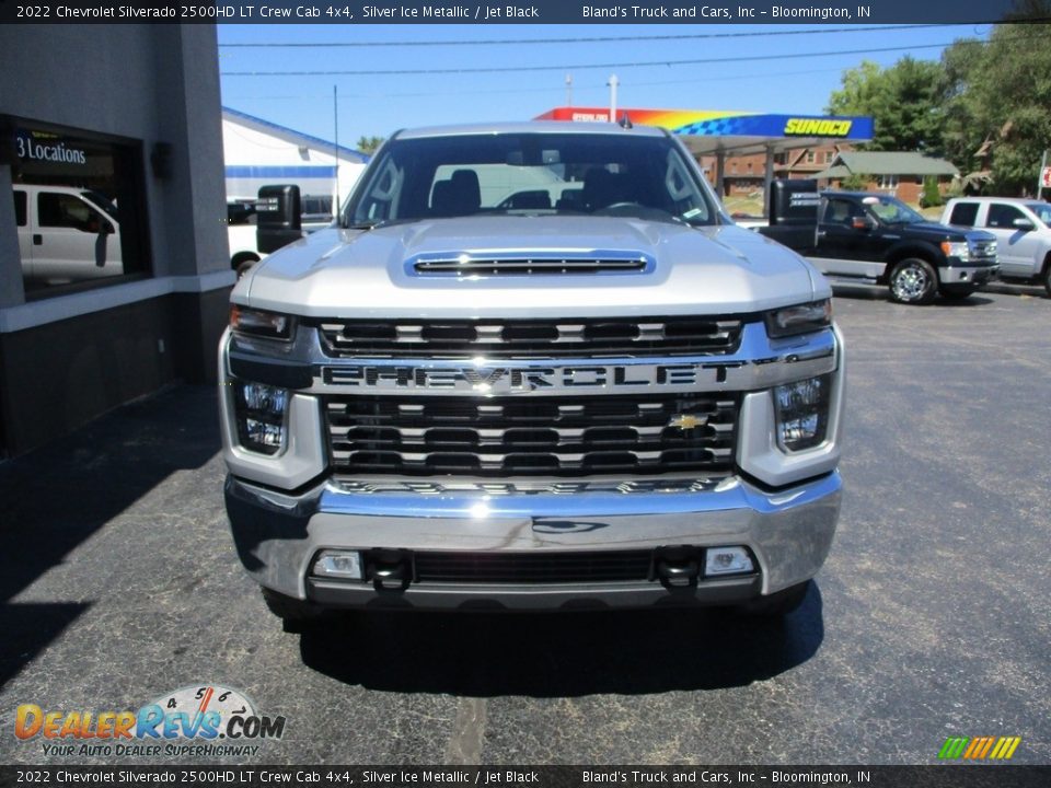 2022 Chevrolet Silverado 2500HD LT Crew Cab 4x4 Silver Ice Metallic / Jet Black Photo #27