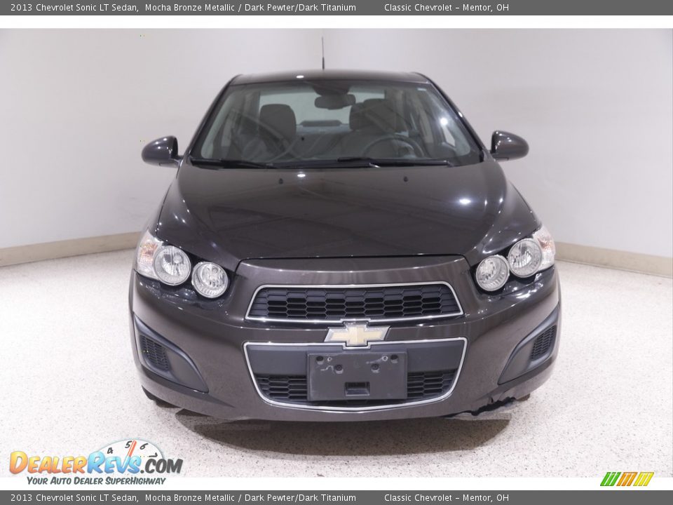 2013 Chevrolet Sonic LT Sedan Mocha Bronze Metallic / Dark Pewter/Dark Titanium Photo #2