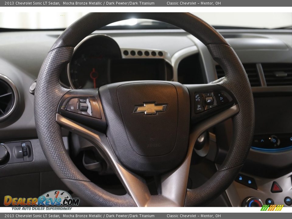2013 Chevrolet Sonic LT Sedan Mocha Bronze Metallic / Dark Pewter/Dark Titanium Photo #7