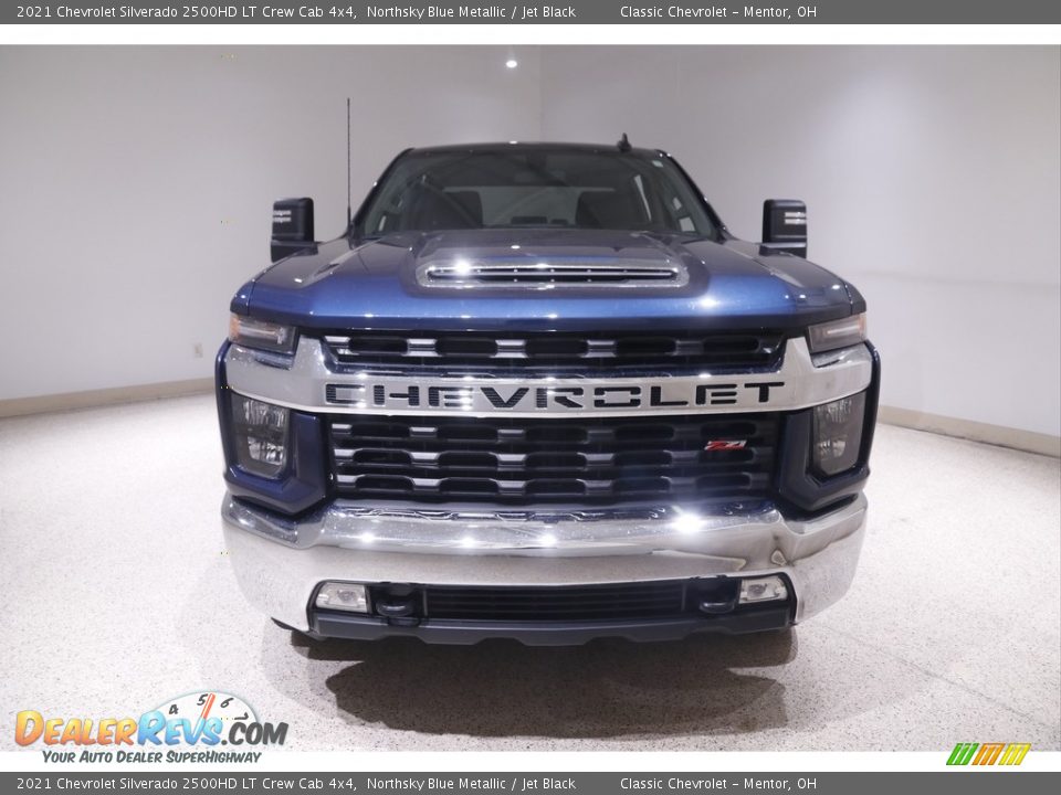 2021 Chevrolet Silverado 2500HD LT Crew Cab 4x4 Northsky Blue Metallic / Jet Black Photo #2