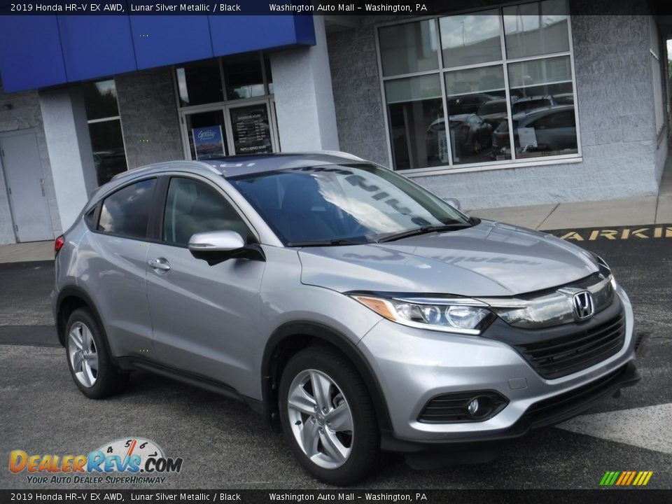 2019 Honda HR-V EX AWD Lunar Silver Metallic / Black Photo #1