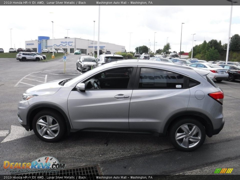 2019 Honda HR-V EX AWD Lunar Silver Metallic / Black Photo #6