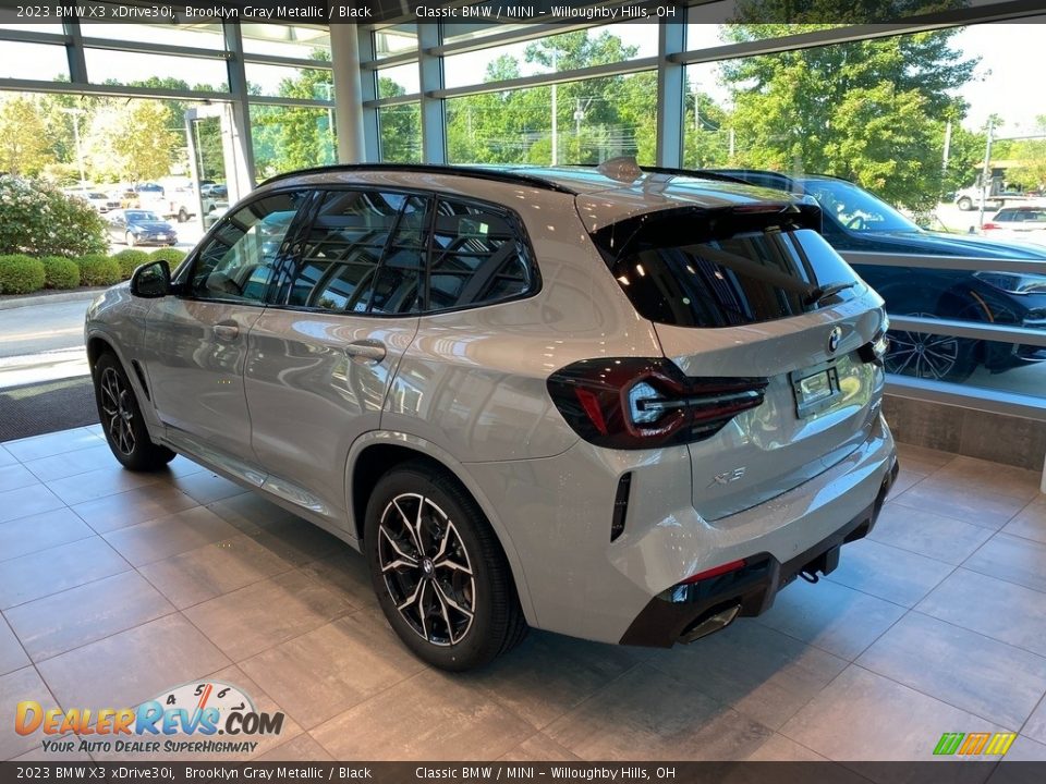 2023 BMW X3 xDrive30i Brooklyn Gray Metallic / Black Photo #2