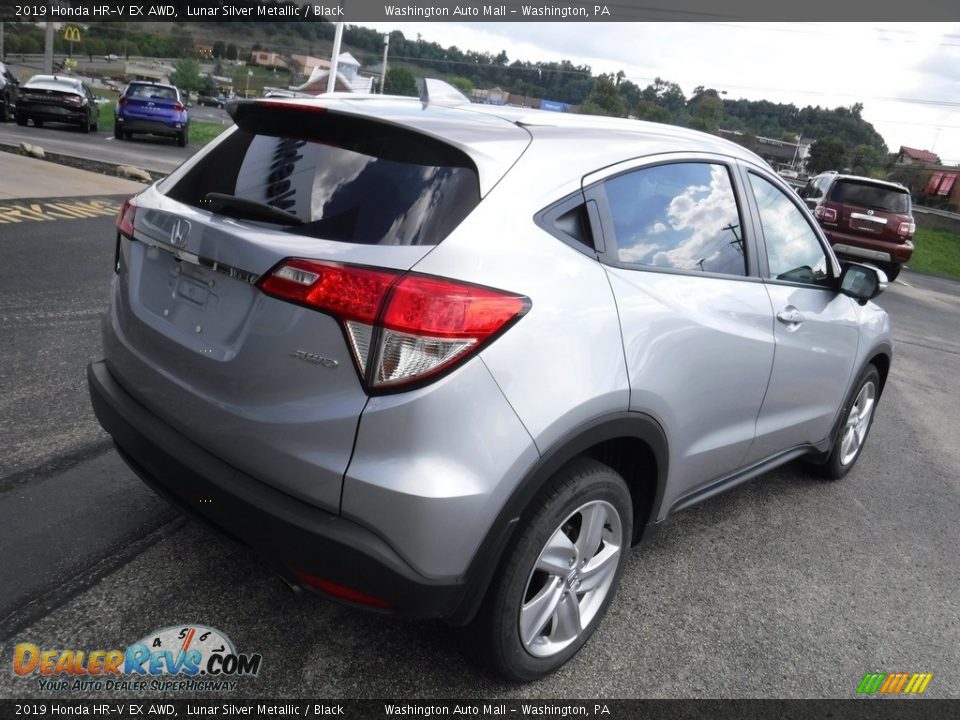 2019 Honda HR-V EX AWD Lunar Silver Metallic / Black Photo #9
