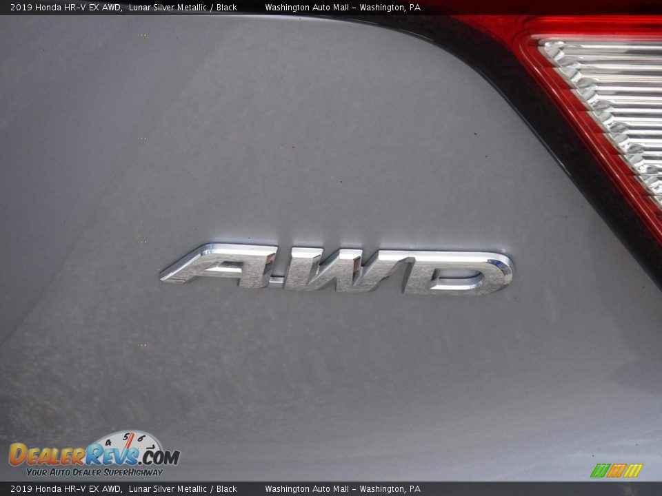 2019 Honda HR-V EX AWD Lunar Silver Metallic / Black Photo #10