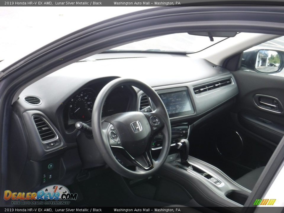 2019 Honda HR-V EX AWD Lunar Silver Metallic / Black Photo #11