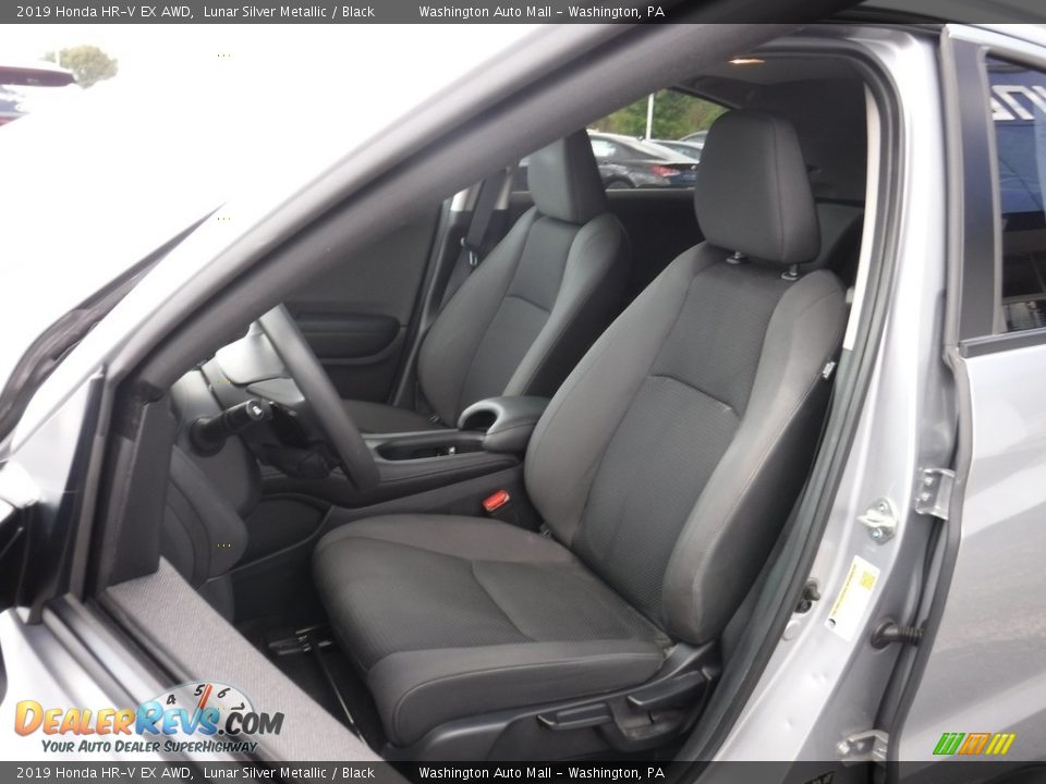 2019 Honda HR-V EX AWD Lunar Silver Metallic / Black Photo #12