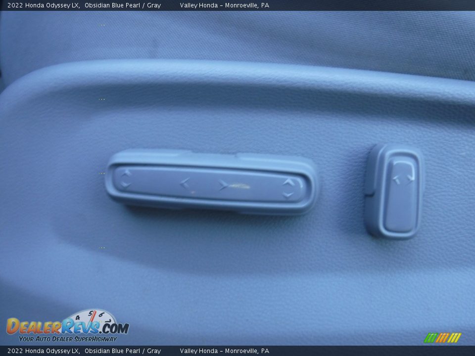 2022 Honda Odyssey LX Obsidian Blue Pearl / Gray Photo #12