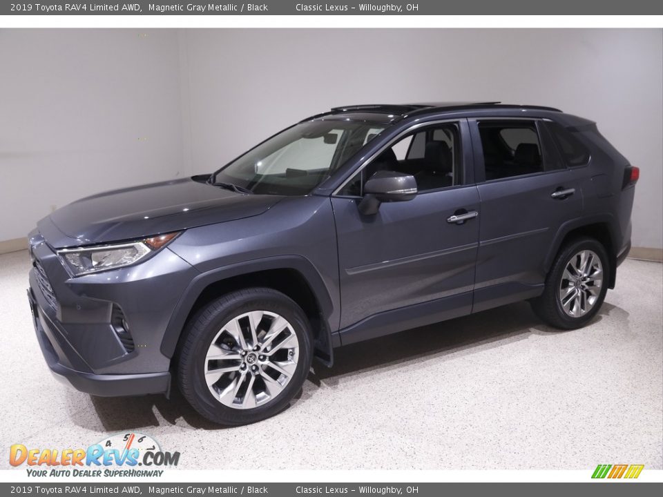 2019 Toyota RAV4 Limited AWD Magnetic Gray Metallic / Black Photo #3