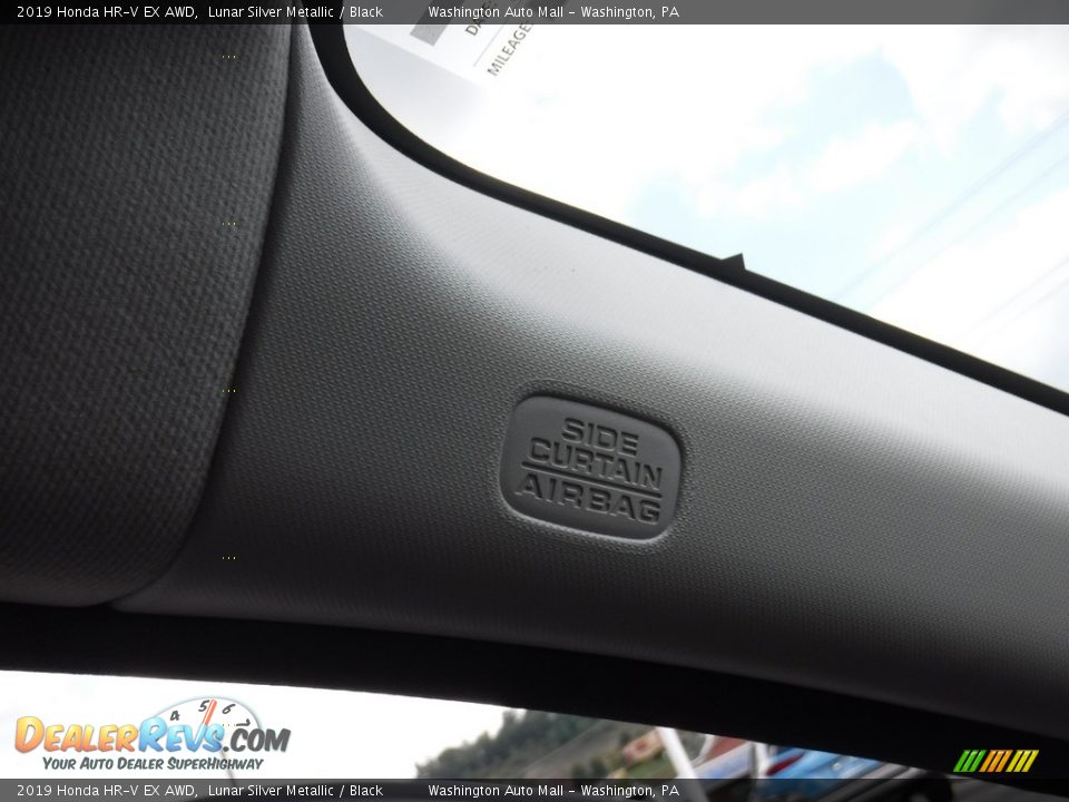 2019 Honda HR-V EX AWD Lunar Silver Metallic / Black Photo #15