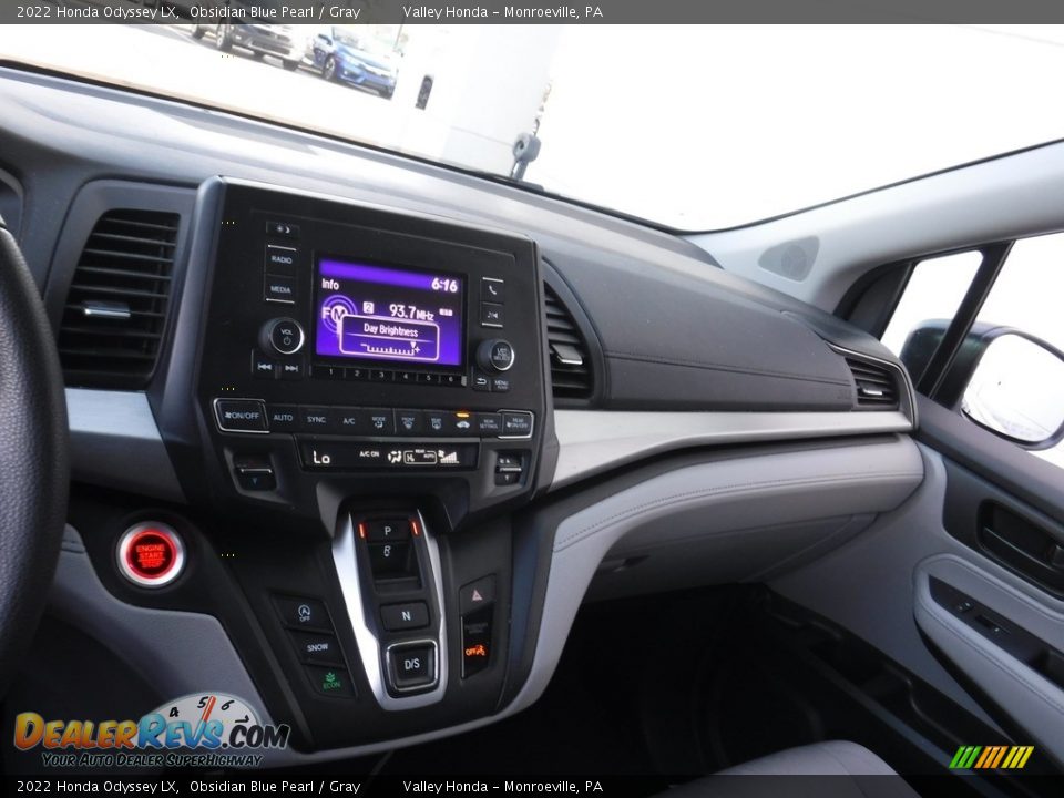 2022 Honda Odyssey LX Obsidian Blue Pearl / Gray Photo #15