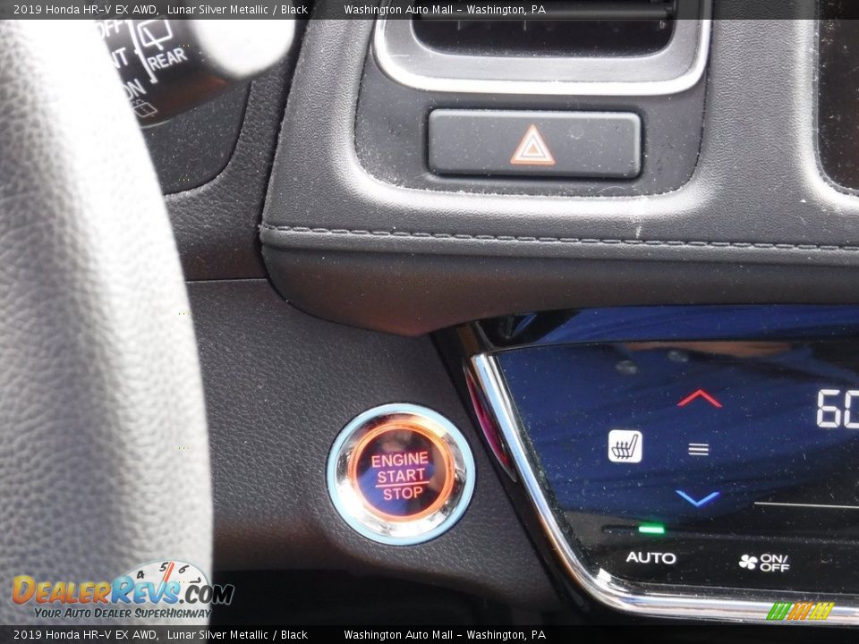2019 Honda HR-V EX AWD Lunar Silver Metallic / Black Photo #17