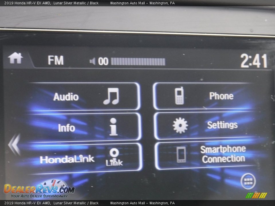 2019 Honda HR-V EX AWD Lunar Silver Metallic / Black Photo #18