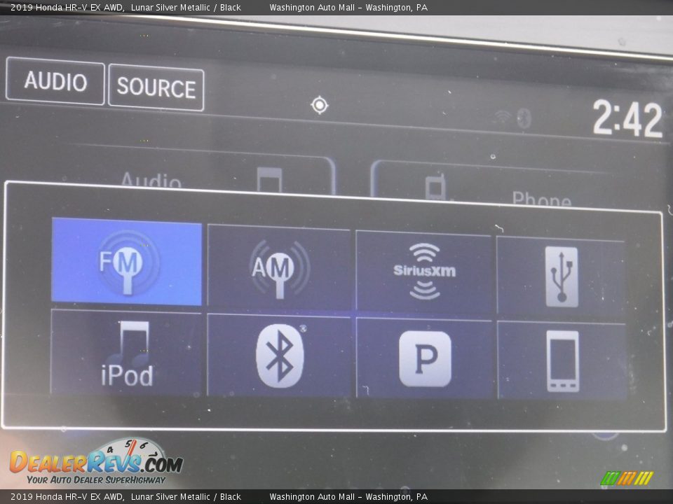 2019 Honda HR-V EX AWD Lunar Silver Metallic / Black Photo #19