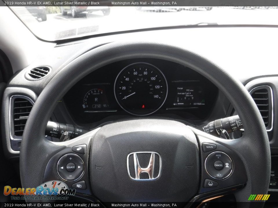 2019 Honda HR-V EX AWD Lunar Silver Metallic / Black Photo #21
