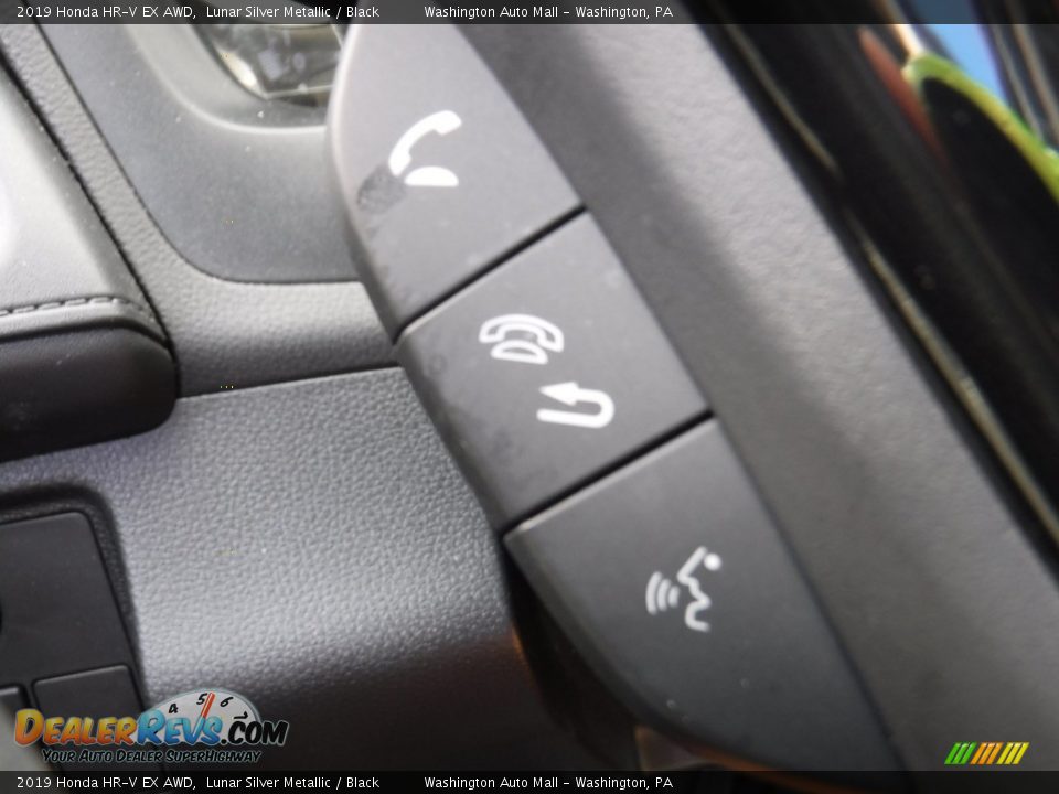 2019 Honda HR-V EX AWD Lunar Silver Metallic / Black Photo #22