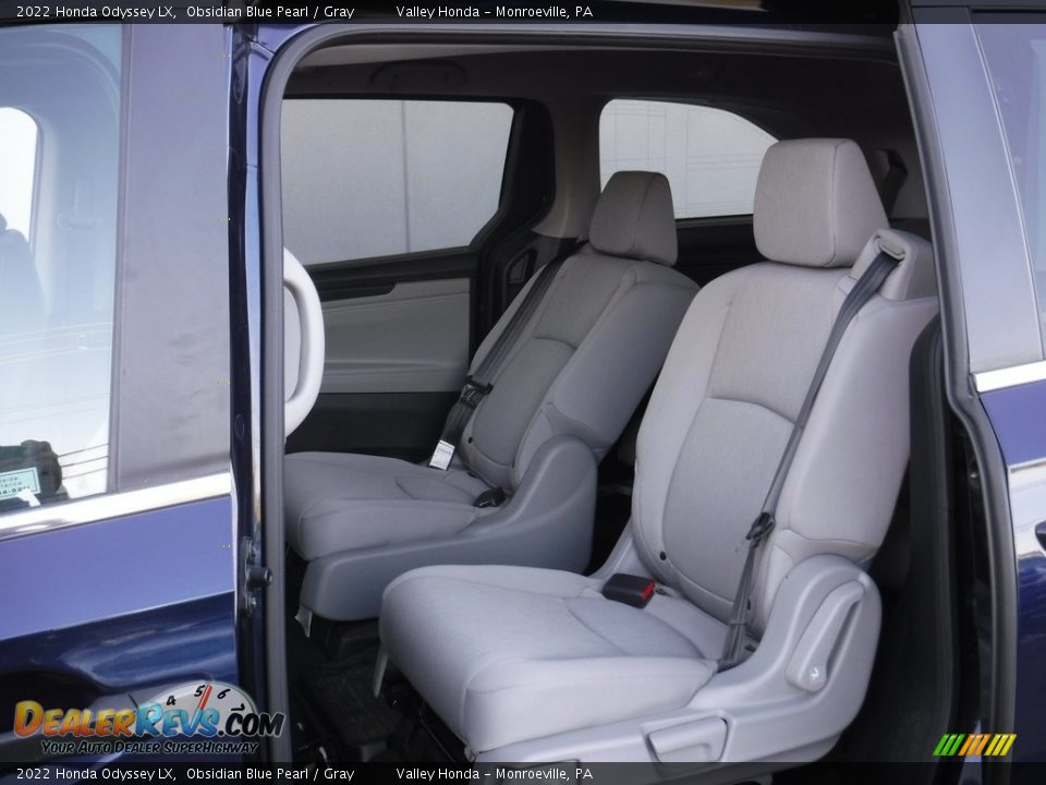 2022 Honda Odyssey LX Obsidian Blue Pearl / Gray Photo #24