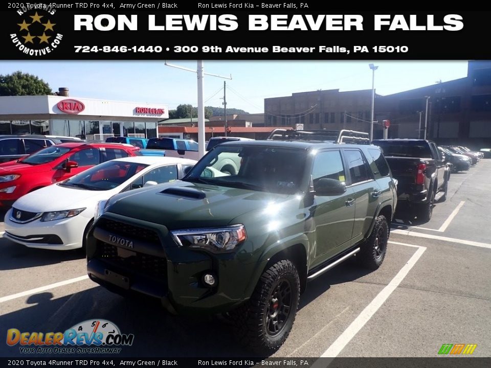 2020 Toyota 4Runner TRD Pro 4x4 Army Green / Black Photo #1