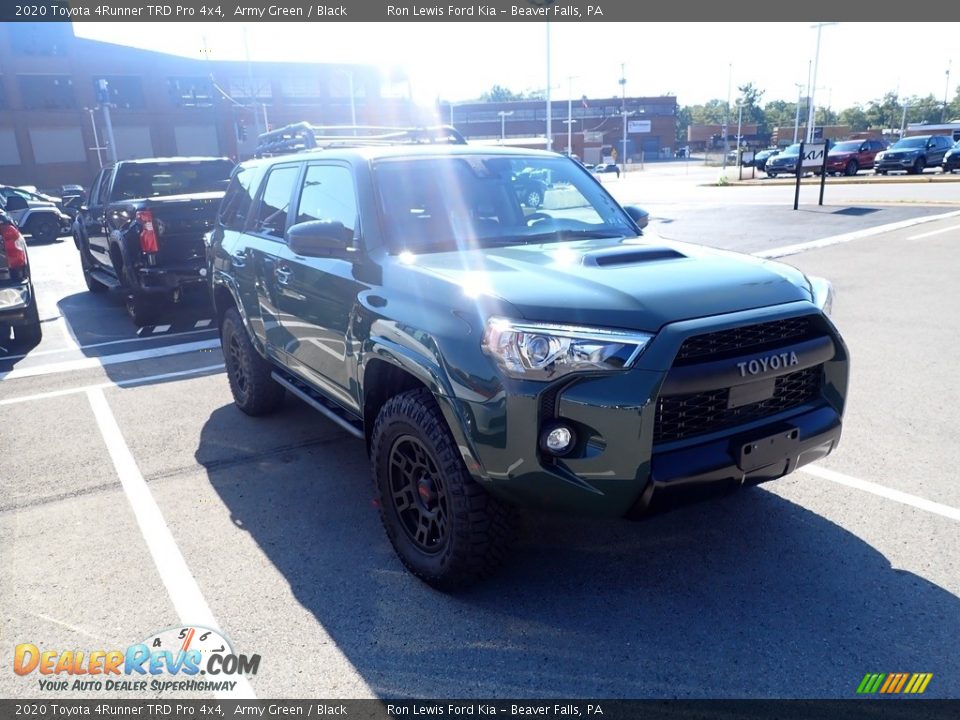 Army Green 2020 Toyota 4Runner TRD Pro 4x4 Photo #3