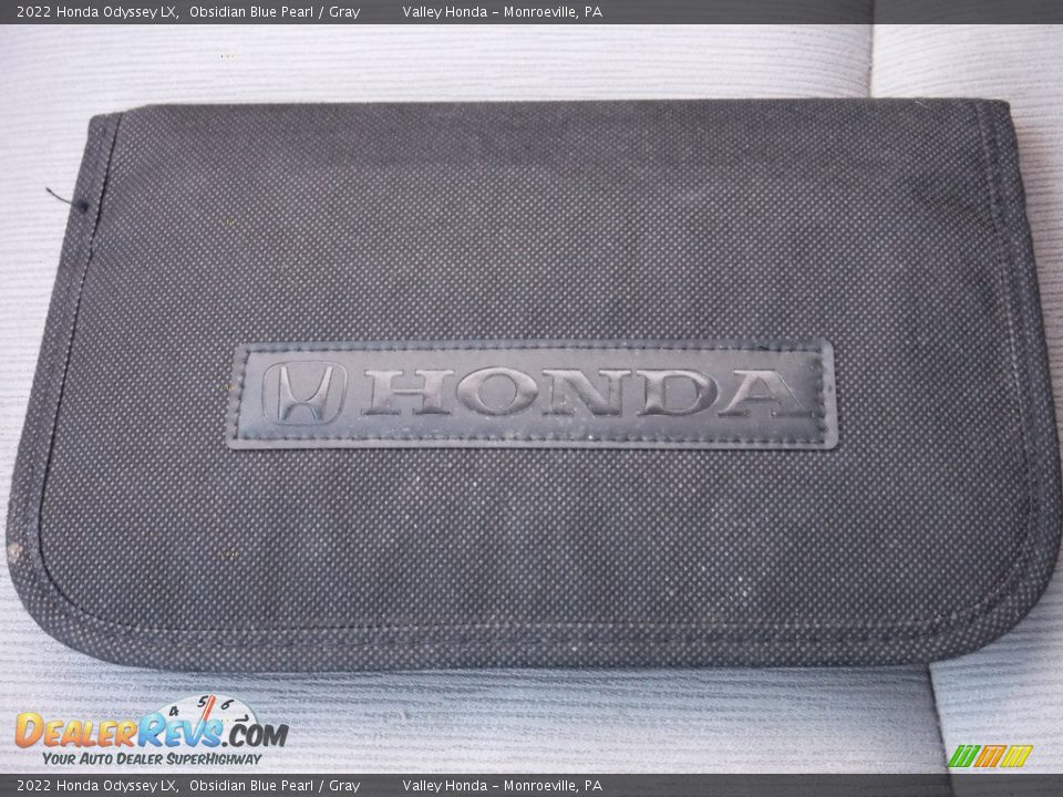 2022 Honda Odyssey LX Obsidian Blue Pearl / Gray Photo #28
