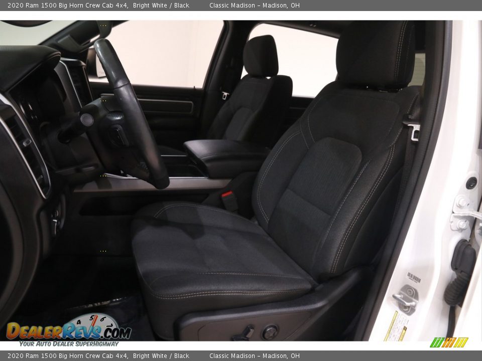 2020 Ram 1500 Big Horn Crew Cab 4x4 Bright White / Black Photo #5