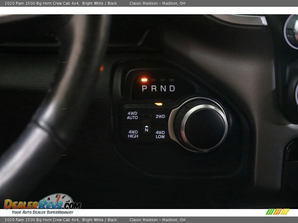 2020 Ram 1500 Big Horn Crew Cab 4x4 Bright White / Black Photo #15