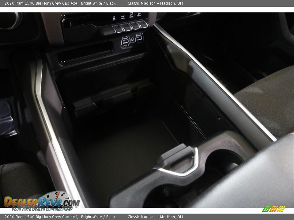 2020 Ram 1500 Big Horn Crew Cab 4x4 Bright White / Black Photo #17