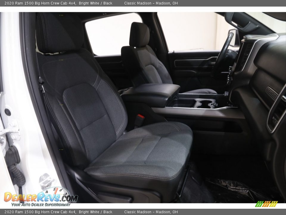 2020 Ram 1500 Big Horn Crew Cab 4x4 Bright White / Black Photo #19