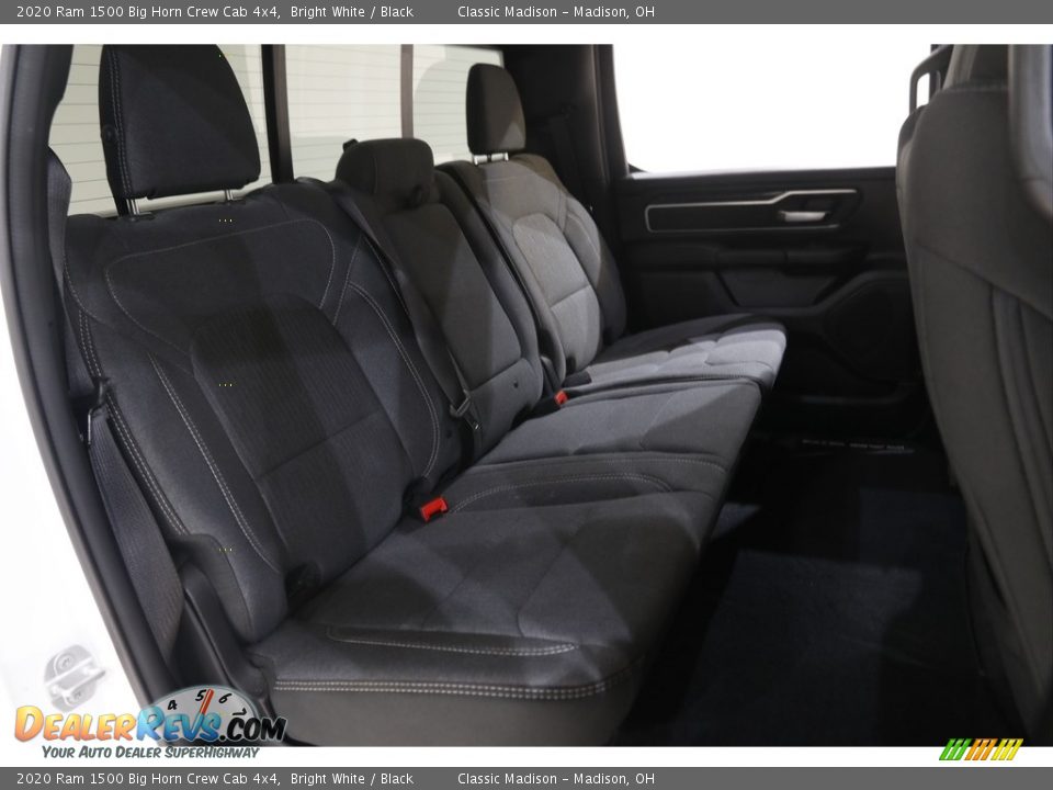2020 Ram 1500 Big Horn Crew Cab 4x4 Bright White / Black Photo #20