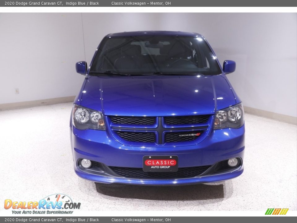 2020 Dodge Grand Caravan GT Indigo Blue / Black Photo #2