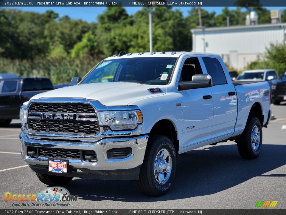 2022 Ram 2500 Tradesman Crew Cab 4x4 Bright White / Black Photo #1