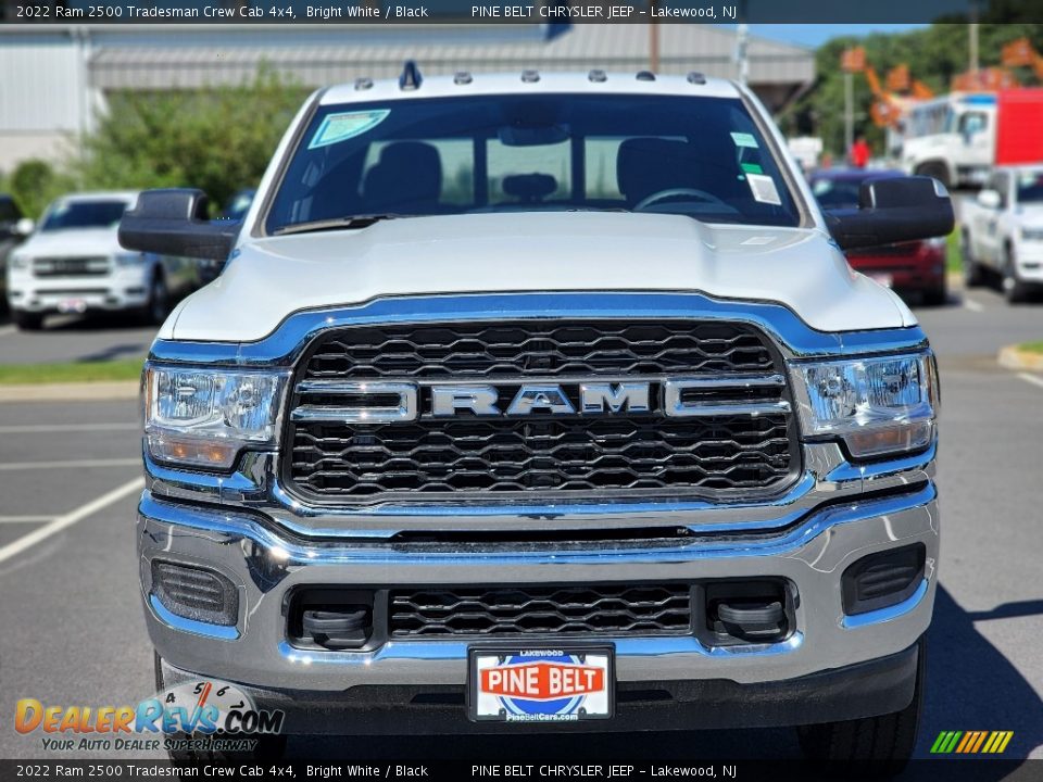 2022 Ram 2500 Tradesman Crew Cab 4x4 Bright White / Black Photo #2