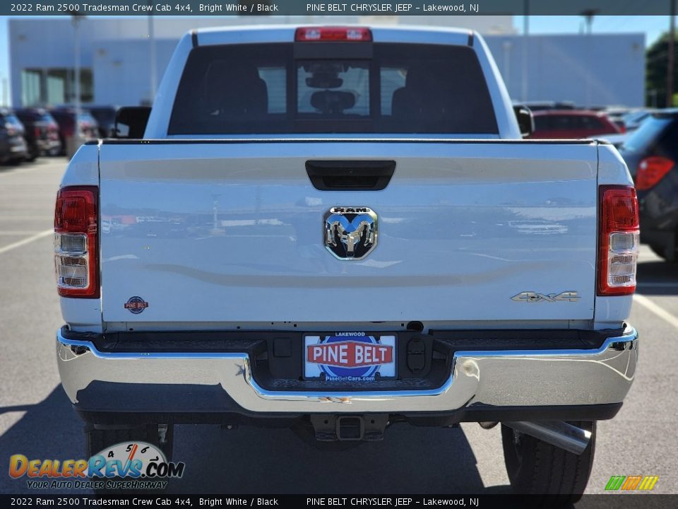 2022 Ram 2500 Tradesman Crew Cab 4x4 Bright White / Black Photo #5