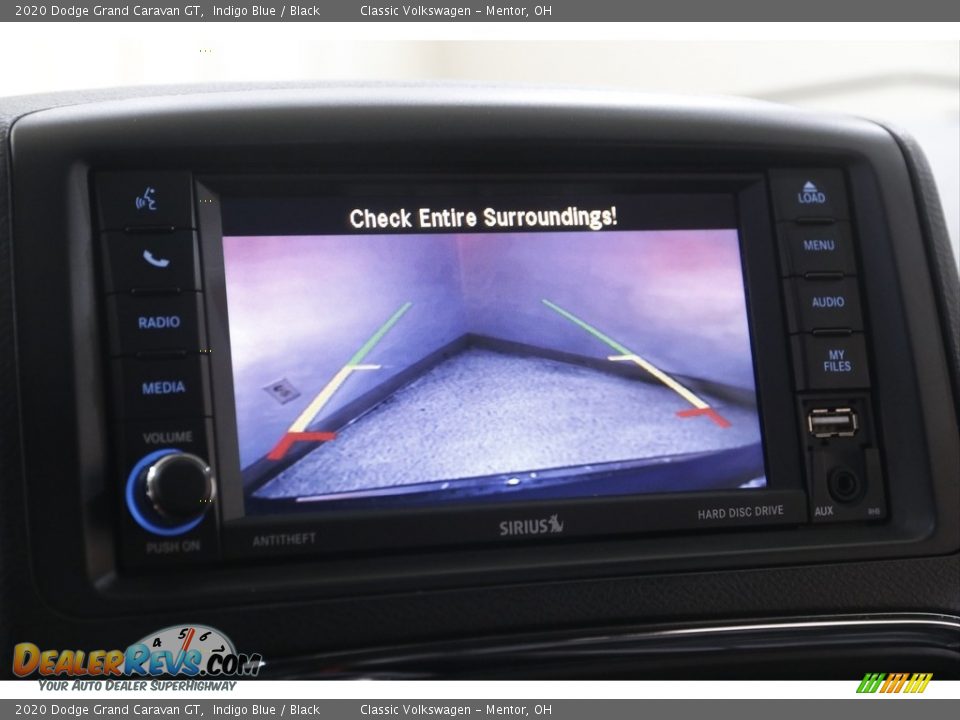 2020 Dodge Grand Caravan GT Indigo Blue / Black Photo #14