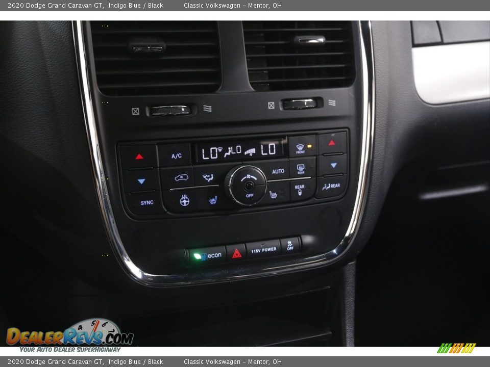 2020 Dodge Grand Caravan GT Indigo Blue / Black Photo #15