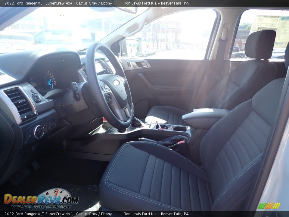 2022 Ford Ranger XLT SuperCrew 4x4 Cactus Gray / Ebony Photo #15