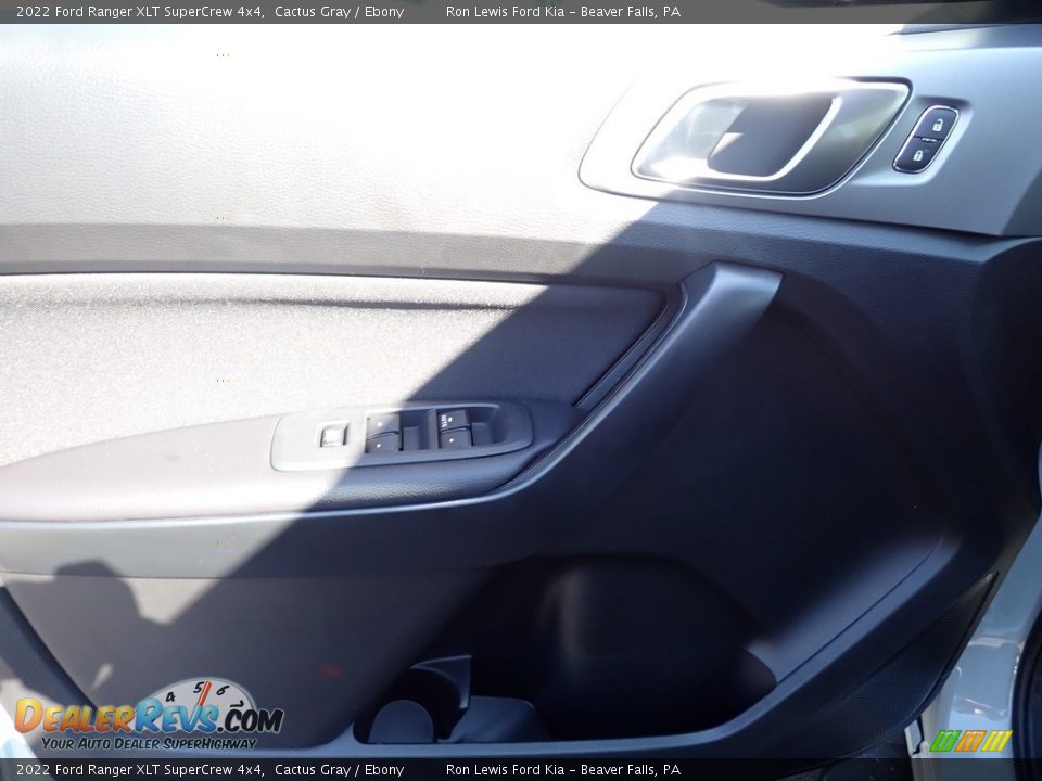 2022 Ford Ranger XLT SuperCrew 4x4 Cactus Gray / Ebony Photo #16