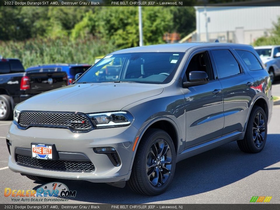 2022 Dodge Durango SXT AWD Destroyer Gray / Black Photo #1