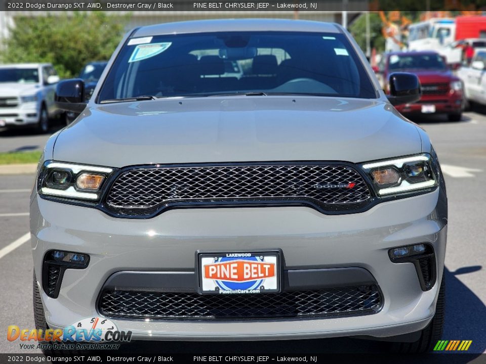 2022 Dodge Durango SXT AWD Destroyer Gray / Black Photo #2