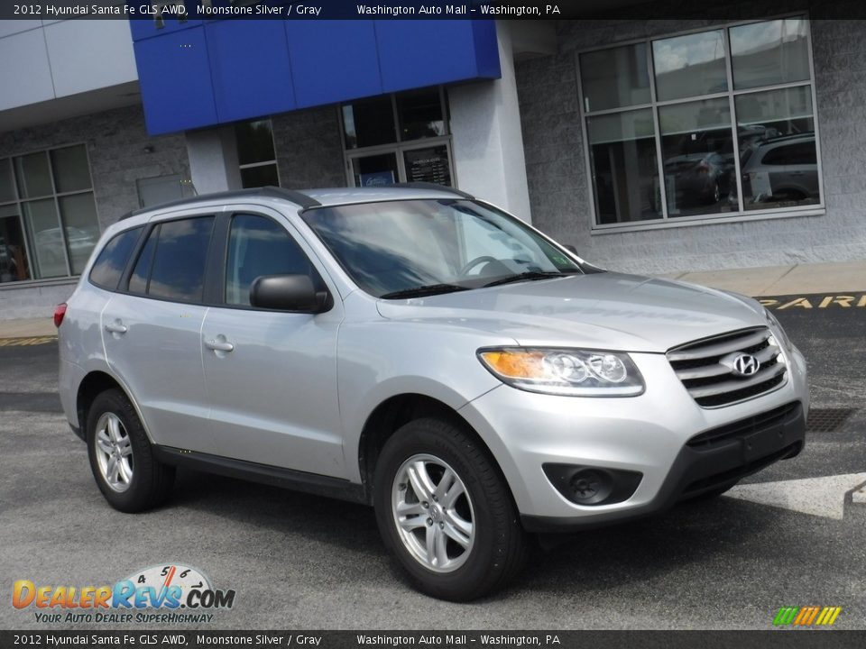 2012 Hyundai Santa Fe GLS AWD Moonstone Silver / Gray Photo #1