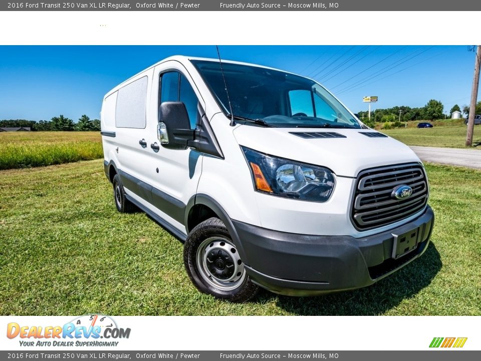 2016 Ford Transit 250 Van XL LR Regular Oxford White / Pewter Photo #1