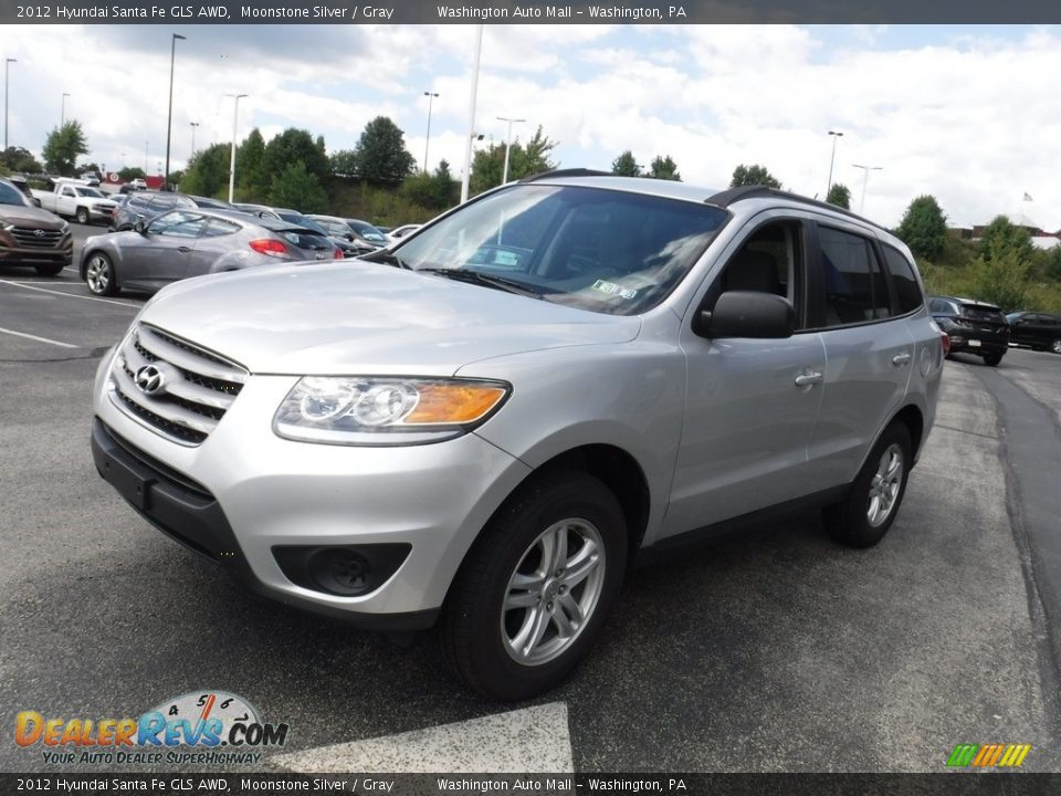 2012 Hyundai Santa Fe GLS AWD Moonstone Silver / Gray Photo #5