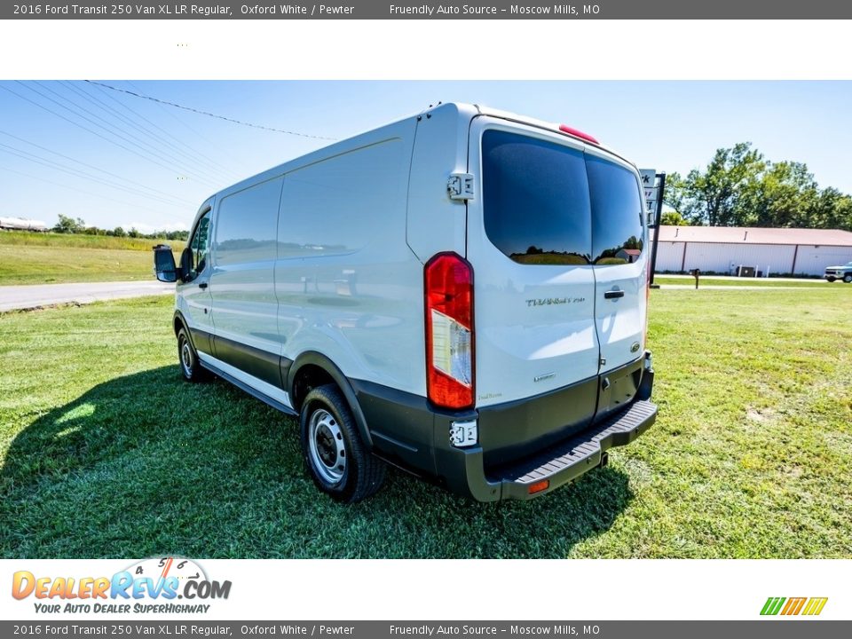 2016 Ford Transit 250 Van XL LR Regular Oxford White / Pewter Photo #6