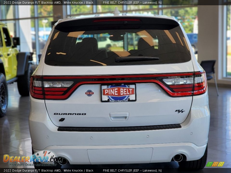 2022 Dodge Durango R/T Blacktop AWD White Knuckle / Black Photo #5