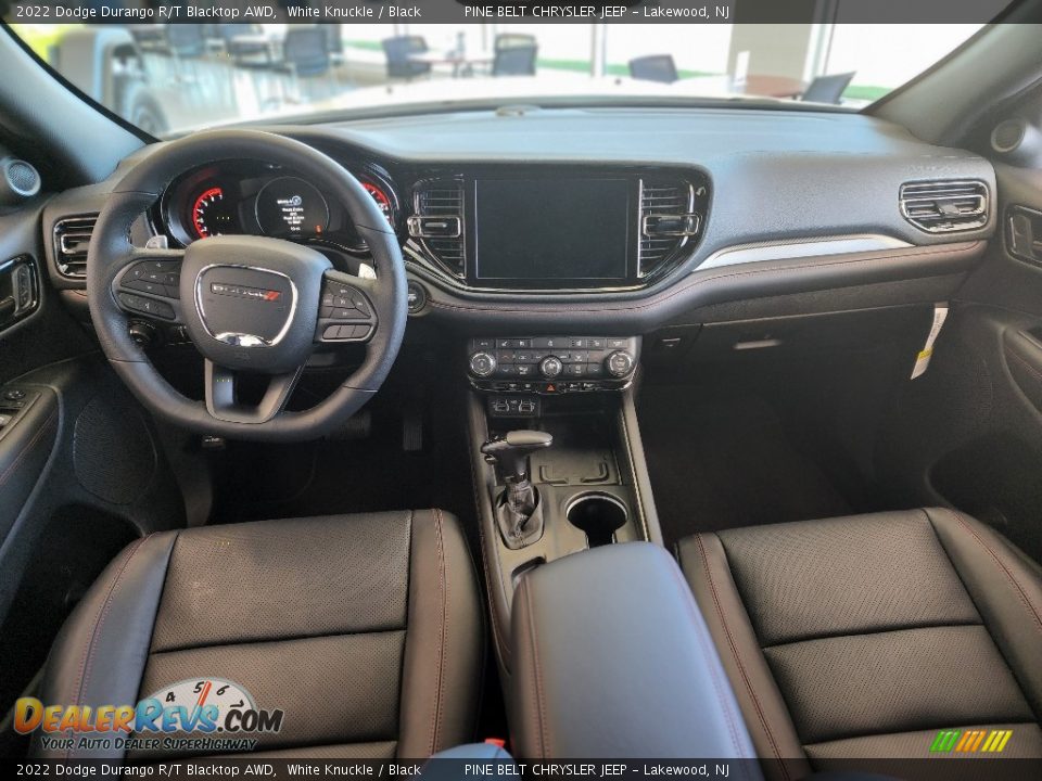 Black Interior - 2022 Dodge Durango R/T Blacktop AWD Photo #10